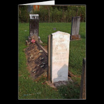 Grave of Confederate Guerilla cards