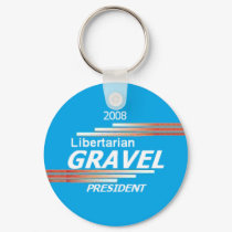 GRAVEL Libertarian Keychain by samappleby GRAVEL Libertarian Keychain