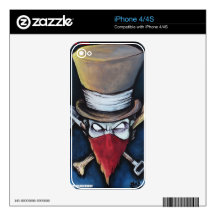 Graverobber - IPhone Skin Decal For iPhone 4S