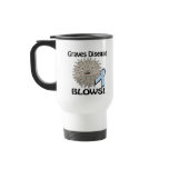 Graves Disease Blows Awareness Design Mugs
