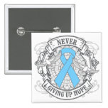 Graves Disease Never Giving Up Hope Button