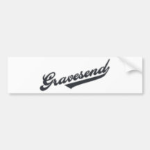 Gravesend Bumper Stickers