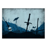 Graveyard Gift Tag Business Cards