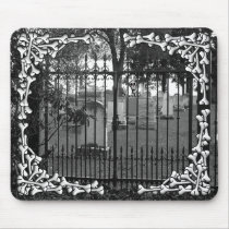 Graveyard Greetings! - Mousepad #2 by bontondesigns Graveyard Greetings! - Mousepad #2