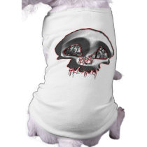 Graveyard Greetings! - Pet Shirt #2 pet clothing by bontondesigns Graveyard Greetings! - Pet Shirt #2 pet clothing