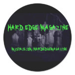 GRAVEYARD, HARD EDGE MAGAZINE, MYSPACE.COM/HARD... STICKER