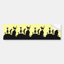 Graveyard Reunion Bumper Sticker