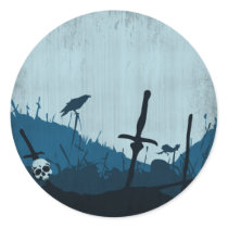 Graveyard Sticker by holidayparade Graveyard Sticker