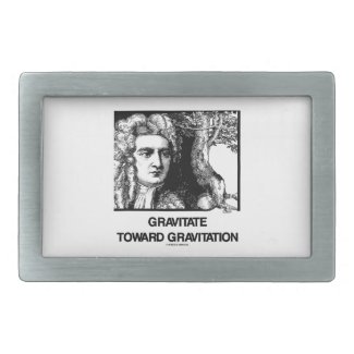 Gravitate Toward Gravitation (Issac Newton) Rectangular Belt Buckle