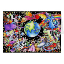 Gravitation Greeting Cards