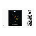 Gravitational Lens Bending Light Postage