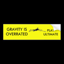 Gravity Bumper Sticker bumper stickers