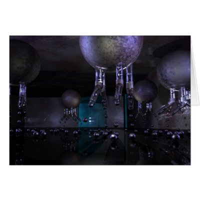 Gravity Greeting Card by jasonmit