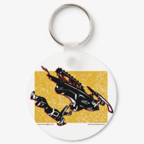 GRAVITY-SLED-in-Yellow keychains
