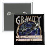 "Gravity" Square Button