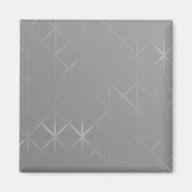 Gray Abstract. Misty Grid Design Background. Magnets