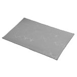 Gray Abstract. Misty Grid Design Background. Place Mat