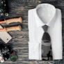 Gray and Black Camouflage Necktie
