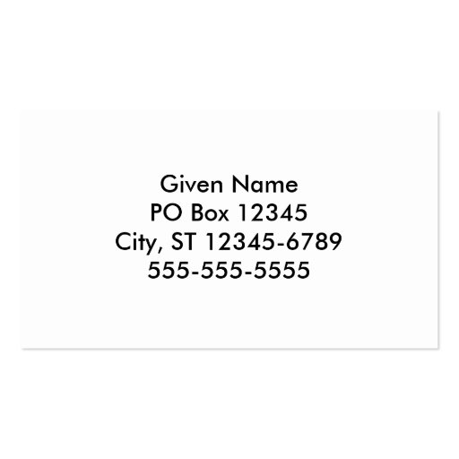 Gray and Black Stripes Business Card Template (back side)