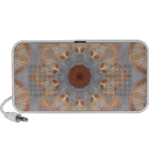 Gray and Brown Industrial Kaleidoscope 2 Speakers