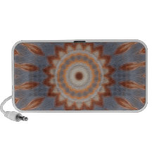 Gray and Brown Industrial Kaleidoscope 6 Travel Speakers