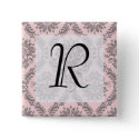 gray and pink damask pattern