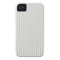 Gray and White Fine Stripe Iphone 4/4S Case casemate cases