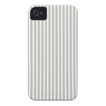 Gray and White Fine Stripe Iphone 4/4S Case iPhone 4 Case