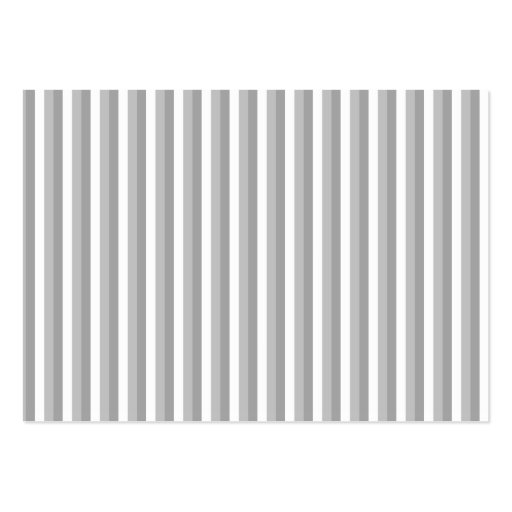 Gray and white stripes. Pattern. Business Cards (front side)