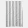 Gray and white stripes. Pattern. Kitchen Towels
