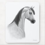 Gray Arabian Horse Mousepad