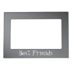 Gray Best Friends Magnetic Frame magnetic frames