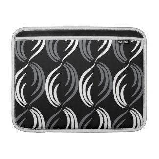 Gray,Black And White Modern Abstract Pattern