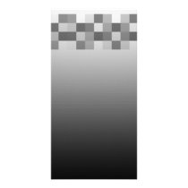 Gray, Black and White Squares Pattern. Photo Cards