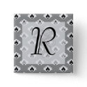 gray black and white tiny damask pattern