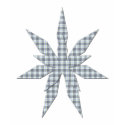 Gray Blue Stripe Star Women's Shirt by stellerangel Gray Blue Stripe Star Women's Shirt