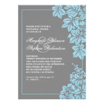 gray & blue vineyard rehearsal dinner invites