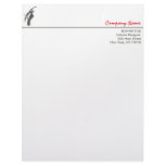 GRAY BRUSHSTROKE LETTERHEAD