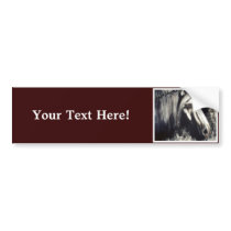 Gray Bumper Sticker