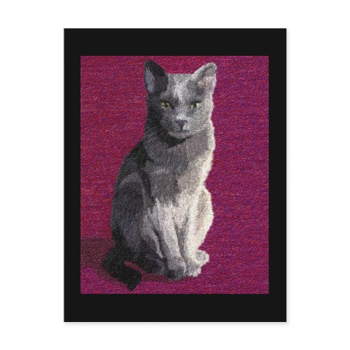 Gray Cat Postcards postcard