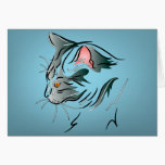 Gray Cat Profile cards