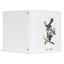 Gray Catbird, John Audubon 3 Ring Binders