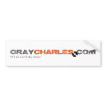 Gray Charles -  Bumper Sticker bumper stickers