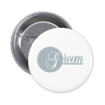 Gray Circle Groom Button