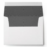 Gray circles design. Modern Pattern. Envelopes