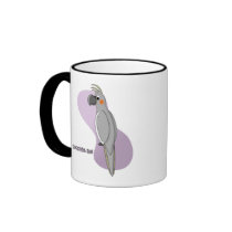 Gray Cockatiel Hen Mug