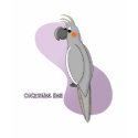 Gray Cockatiel Hen TShirt by MenagerieMayhem Gray Cockatiel Hen TShirt