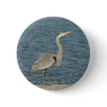 Gray Crane Button Gray Crane Button