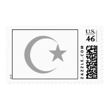 Gray  Crescent & Star.png Stamps