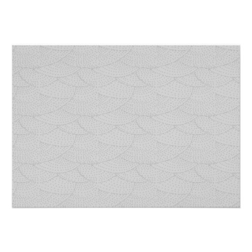 Gray Custom Bridal Shower Invites